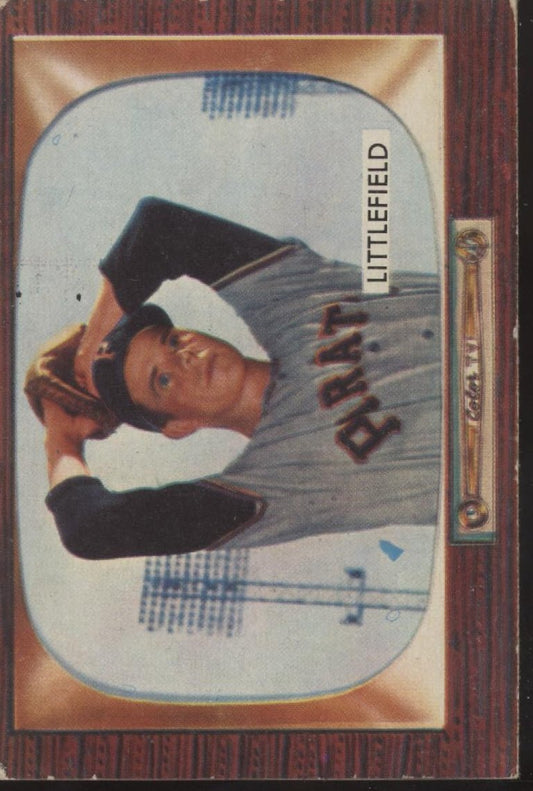 Dick Littlefield 1955 Bowman #200 Pittsburgh Pirates VG - Collector Store LLC