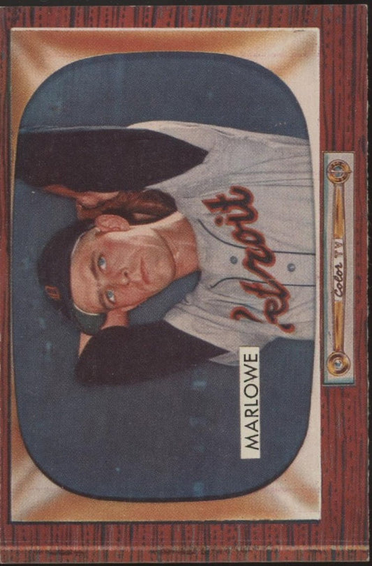 Dick Marlowe 1955 Bowman #91 Detroit Tigers EX - Collector Store LLC