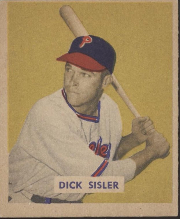 Dick Sisler 1949 Bowman #205 Philadelphia Phillies EX - Collector Store LLC