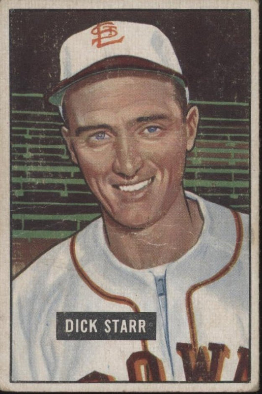 Dick Starr 1951 Bowman #137 St. Louis Browns GD - Collector Store LLC