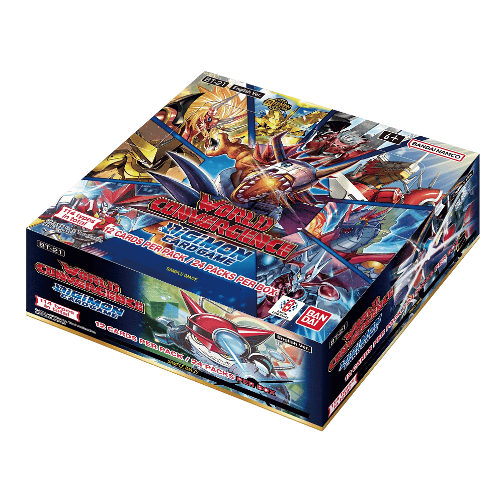 Digimon TCG: World Convergence [BT - 21] Booster Box - Collector Store LLC