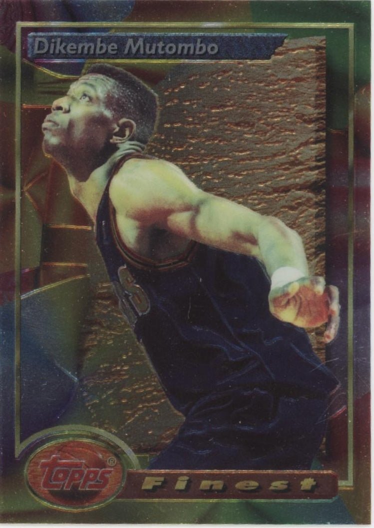 Dikembe Mutombo 1993 - 94 Topps Finest #164 - Collector Store LLC