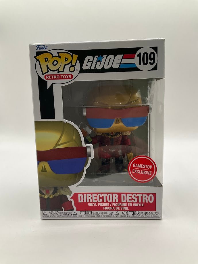 Director Destro Funko Pop! G.I. Joe #109 GameStop Exclusive - Collector Store LLC