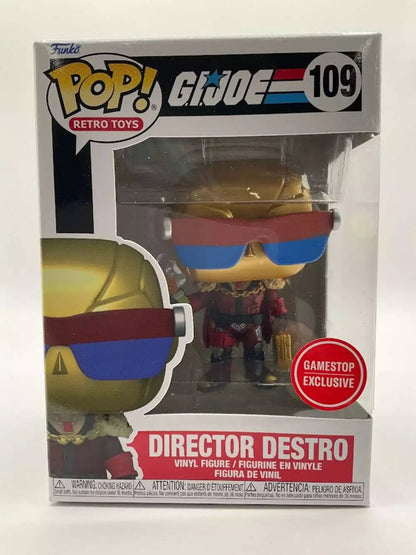 Director Destro Funko Pop! G.I. Joe #109 GameStop Exclusive - Collector Store LLC