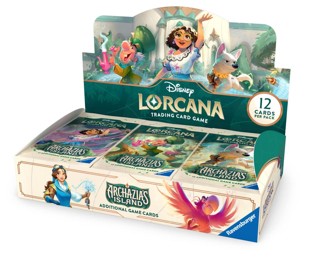 Disney Lorcana: Archazia's Island Booster Box *Expected Release Date 3 - 22 - 2025* - Collector Store LLC