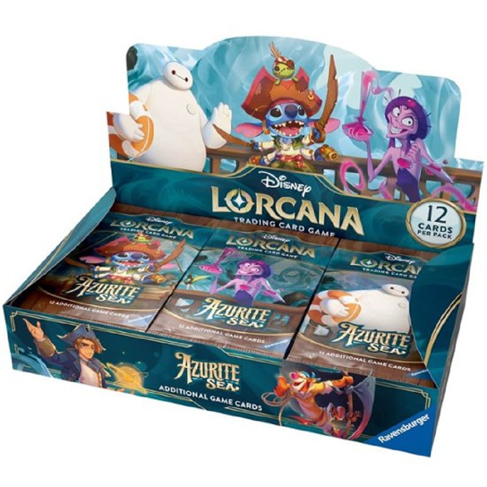 Disney Lorcana: Azurite Sea Booster Box *Expected Release Date 11 - 29 - 2024* - Collector Store LLC