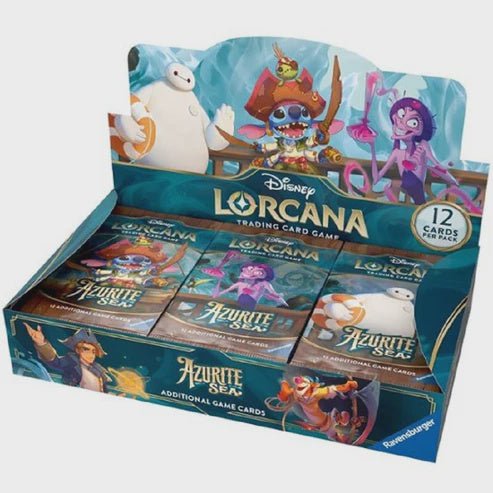 Disney Lorcana: Azurite Sea Booster Box *Expected Release Date 11 - 29 - 2024* - Collector Store LLC