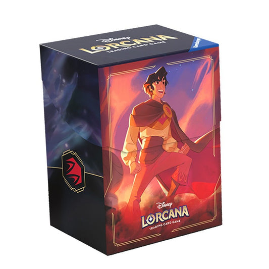 Disney Lorcana: Deck Box - Aladdin - Collector Store LLC