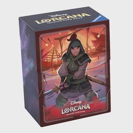 Disney Lorcana: Deck Box - Mulan - Collector Store LLC