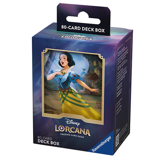 Disney Lorcana: Deck Box - Snow White - Collector Store LLC