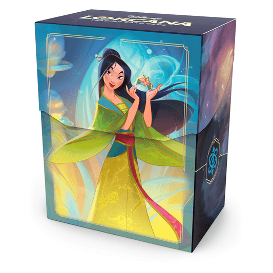 Disney Lorcana: Fabled Deck Box - Mulan *Expected Release Date 9 - 5 - 2025* - Collector Store LLC
