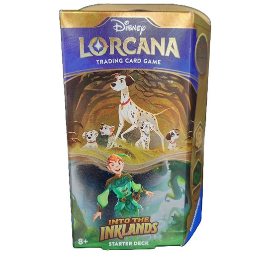 Disney Lorcana: Into the Inklands Starter Deck (Amber & Emerald) - Collector Store LLC