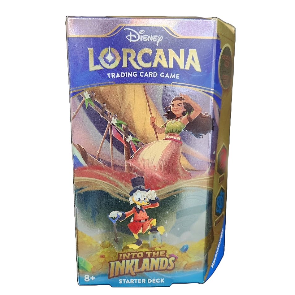 Disney Lorcana: Into the Inklands Starter Deck (Ruby & Sapphire) - Collector Store LLC