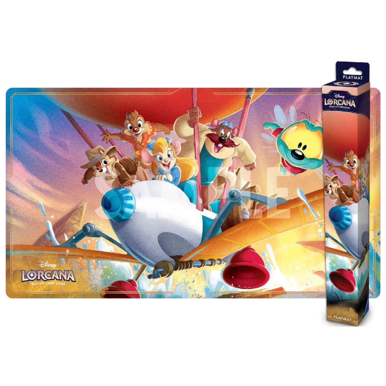 Disney Lorcana: Reign of Jafar Rescue Rangers Away! Playmat *Releases 6 - 6 - 2025* - Collector Store LLC