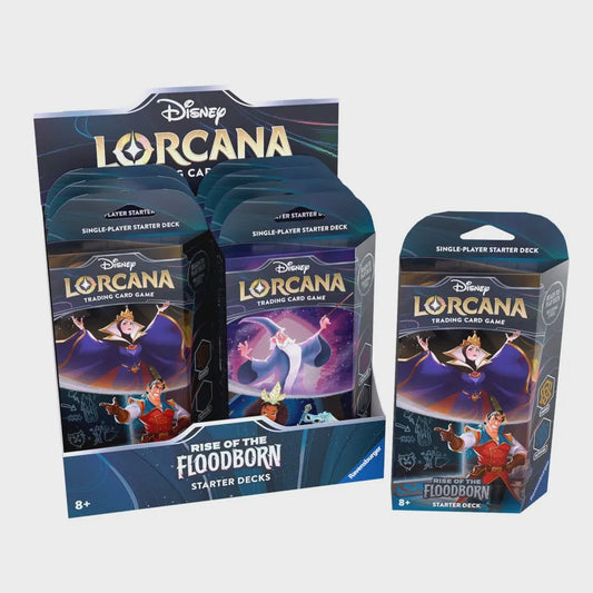 Disney Lorcana: Rise of the Floodborn Starter Deck Display - Collector Store LLC