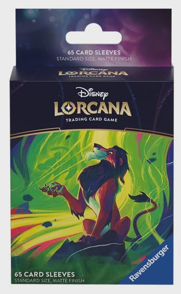 Disney Lorcana: Scar Sleeves - Collector Store LLC