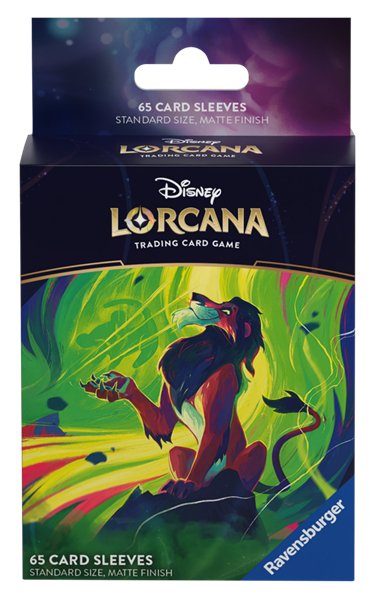 Disney Lorcana: Scar Sleeves *Expected Release Date 11 - 29 - 2024* - Collector Store LLC