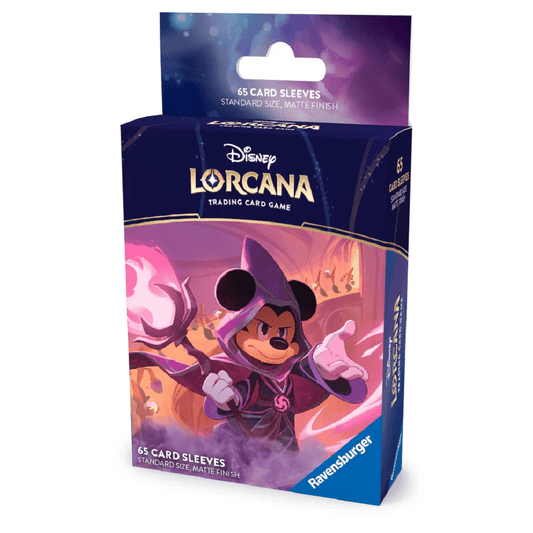 Disney Lorcana: Sorcerer Mickey Sleeves 65ct *Releases 6 - 6 - 2025* - Collector Store LLC