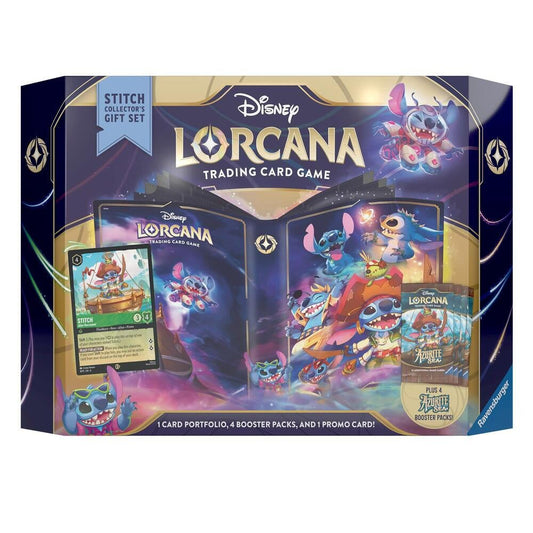 Disney Lorcana: Stitch Collector's Gift Set - Azurite Sea *Expected Release Date 11 - 29 - 2024* - Collector Store LLC