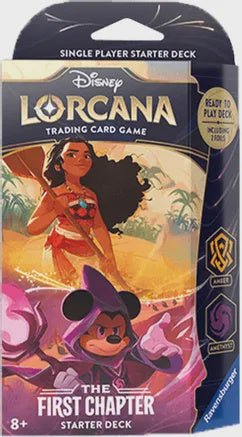 Disney Lorcana: The First Chapter Starter Deck (Amber & Amethyst) - Collector Store LLC