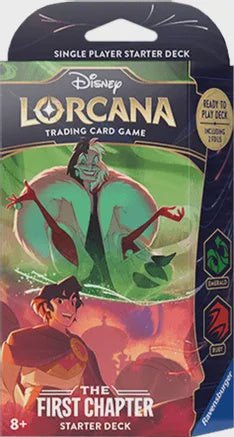 Disney Lorcana: The First Chapter Starter Deck (Emerald & Ruby) - Collector Store LLC