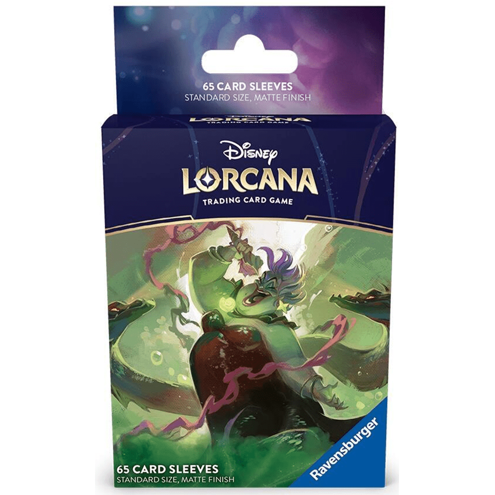 Disney Lorcana: Ursula Sleeves 65ct *Expected Release Date 3 - 22 - 2025* - Collector Store LLC