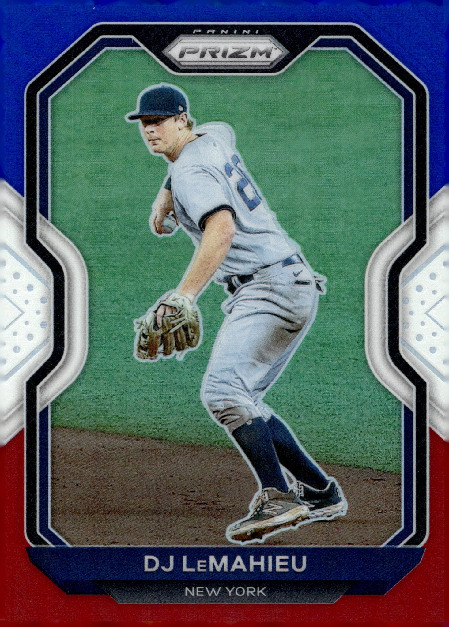 DJ LeMahieu 2021 Panini Prizm Red White & Blue Prizm 22 - Collector Store LLC