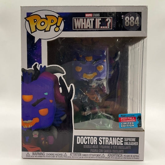 Doctor Strange Supreme Unleashed Funko Pop! What If...? #884 2021 Fall Convention - Collector Store LLC