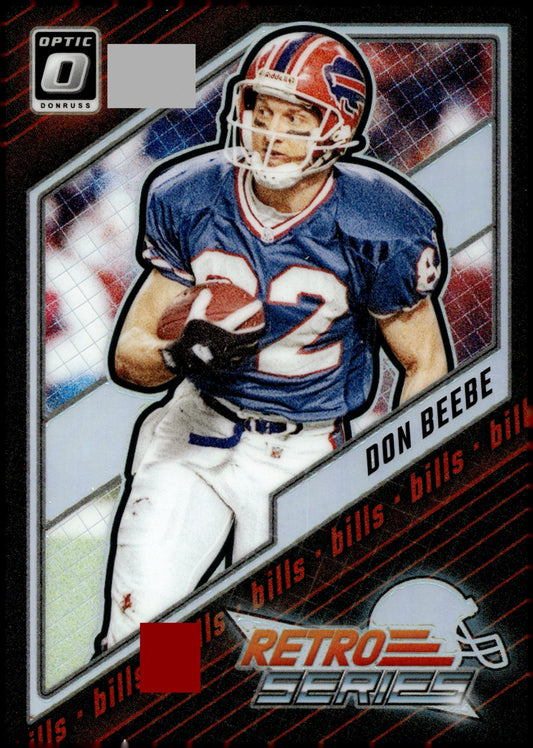 Don Beebe 2023 Panini Donruss Optic Retro Series Prizm #9 - Collector Store LLC