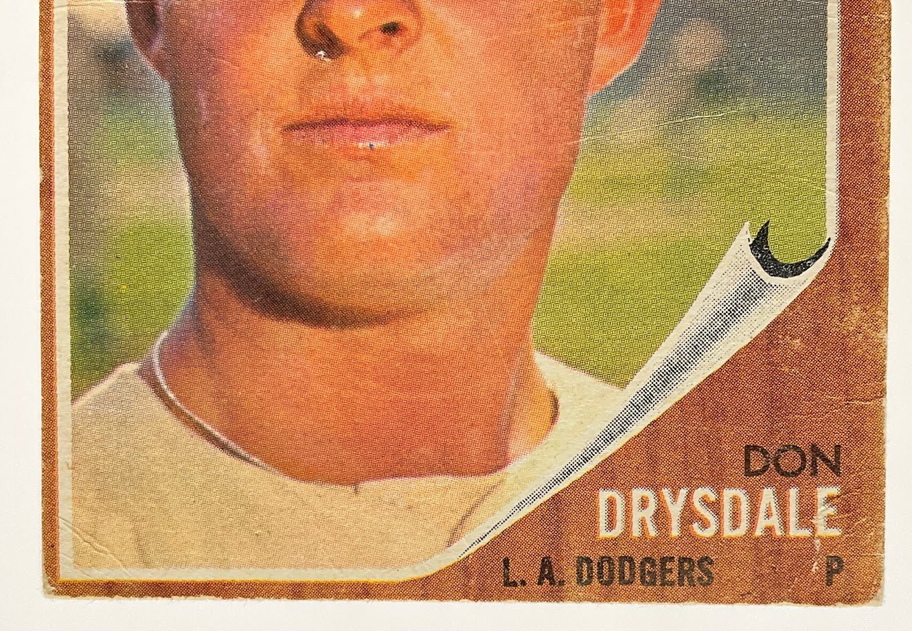 Don Drysdale 1962 Topps #340 Los Angeles Dodgers VG - Collector Store LLC