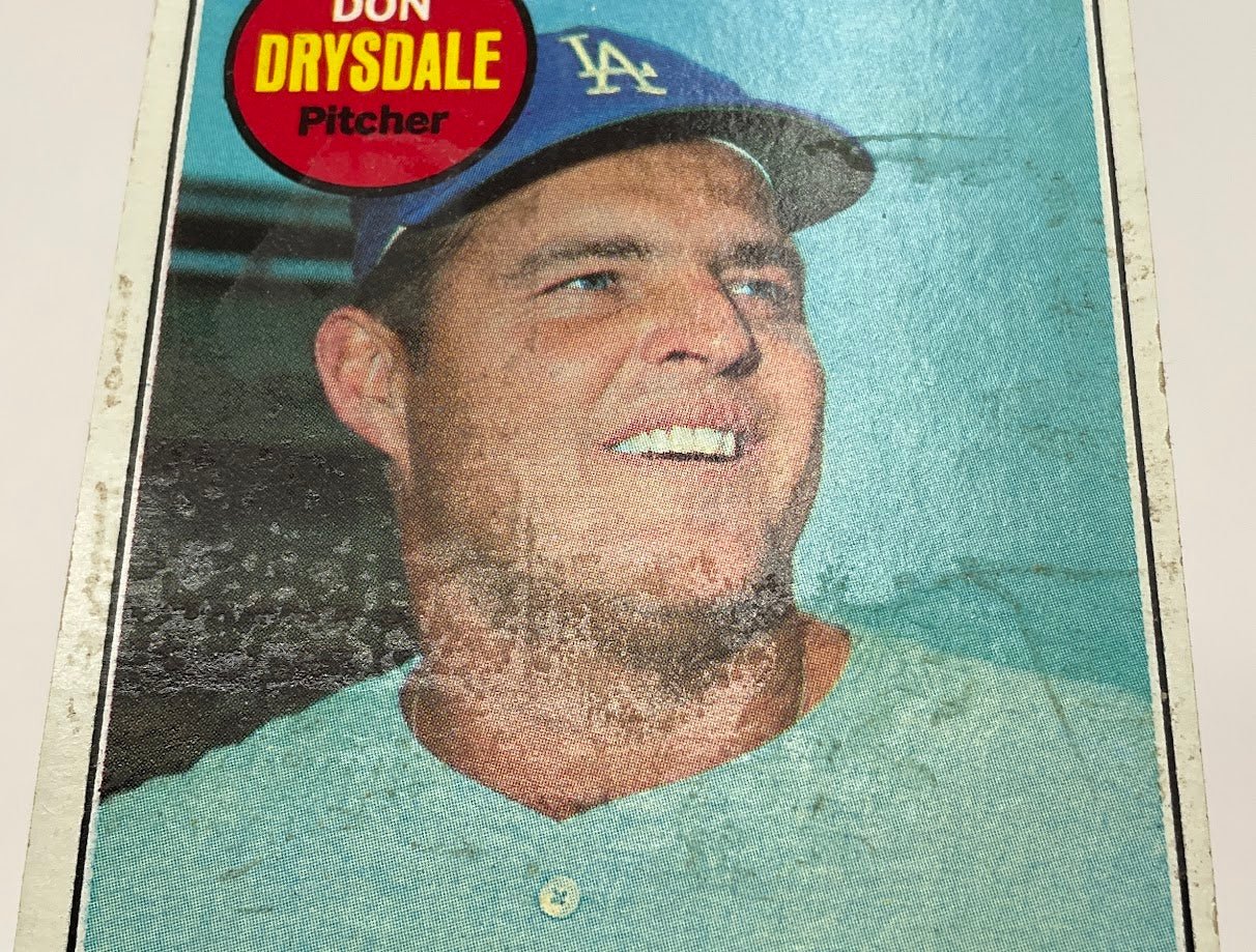 Don Drysdale 1969 Topps #400 Los Angeles Dodgers GD #2 - Collector Store LLC
