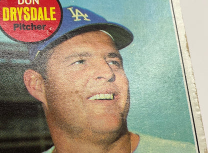 Don Drysdale 1969 Topps #400 Los Angeles Dodgers GD - Collector Store LLC