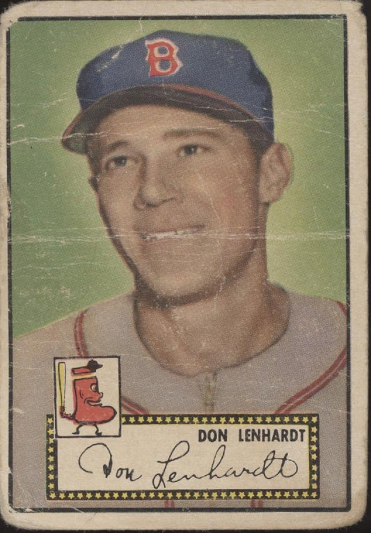 Don Lenhardt 1952 Topps #4 Boston Red Sox PR - Collector Store LLC