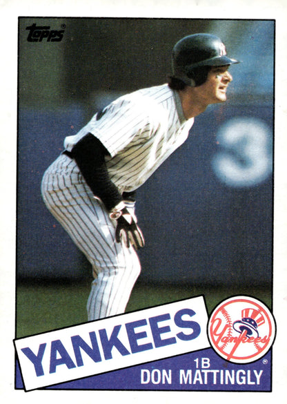Don Mattingly 1985 Topps 665 - Collector Store LLC
