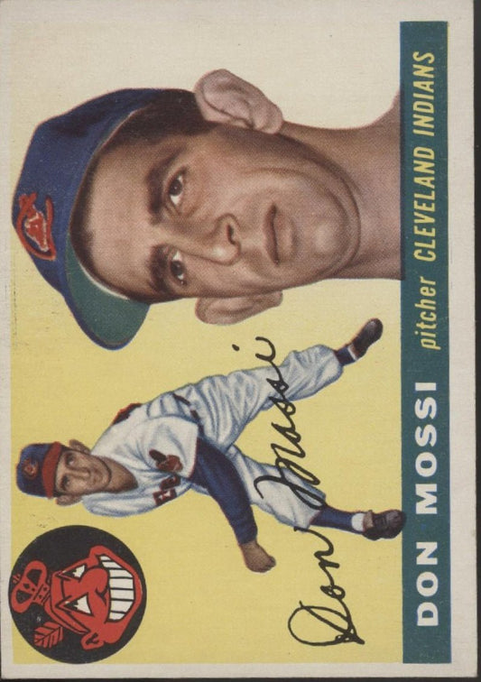 Don Mossi 1955 Topps RC #85 Cleveland Indians VG - EX #2 - Collector Store LLC