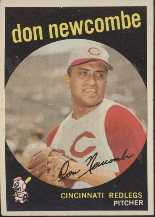 Don Newcombe 1959 Topps #312 Cincinnati Redlegs VG - Collector Store LLC