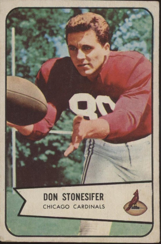 Don Stonesifer 1954 Bowman #48 Chicago Cardinals EX - Collector Store LLC