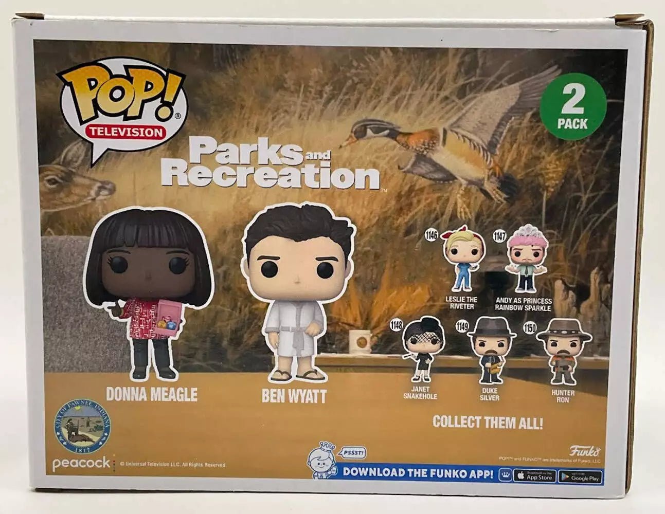 Donna & Ben Treat Yo' Self Funko Pop! Parks & Recreation 2 Pack Target Con 2022 - Collector Store LLC