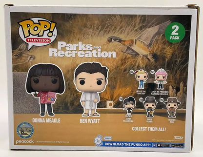 Donna & Ben Treat Yo' Self Funko Pop! Parks & Recreation 2 Pack Target Con 2022 - Collector Store LLC