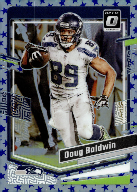 Doug Baldwin 2023 Panini Donruss Optic Stars Prizm #176 - Collector Store LLC