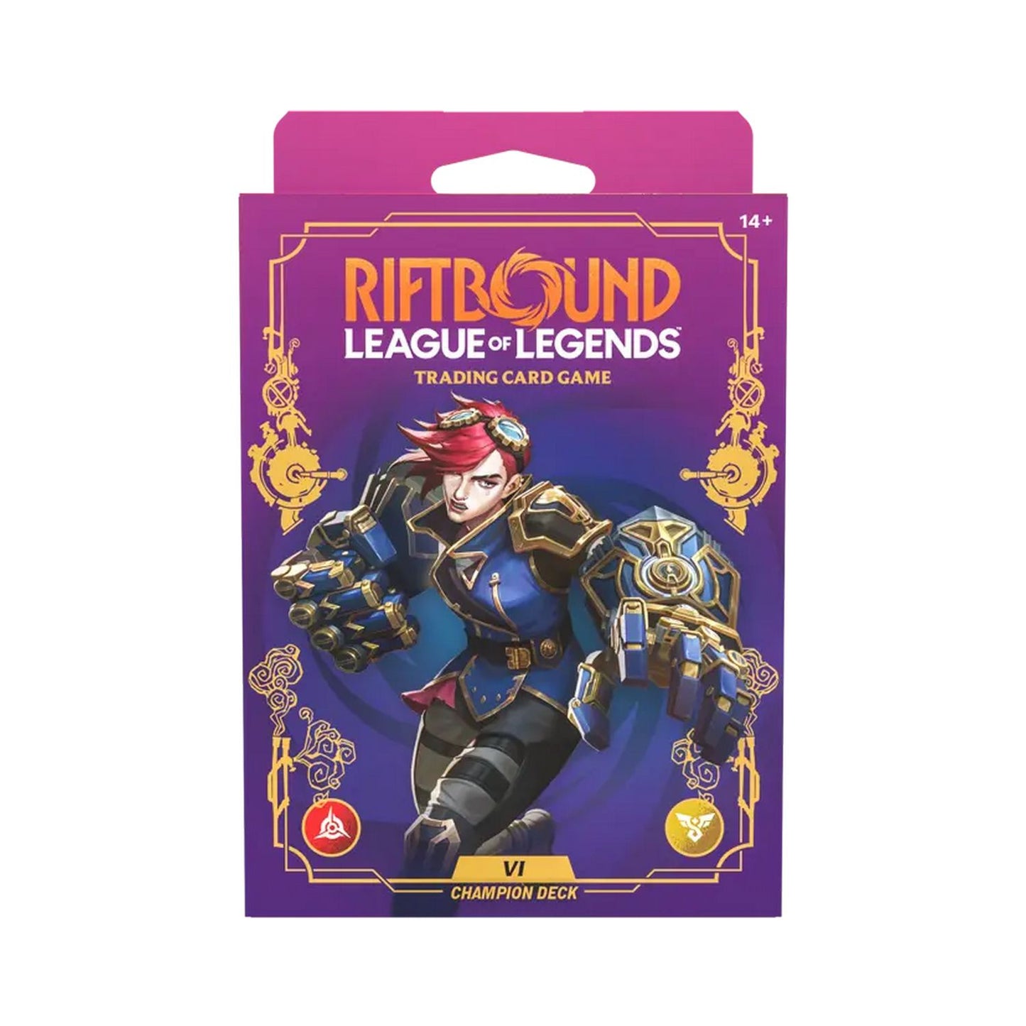 Riftbound League of Legends TCG Unleashed Vi Champion Deck