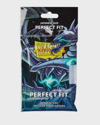 Dragon Shield: 100ct Japanese Sized Perfect Fit Mini Clear Sleeves - Collector Store LLC