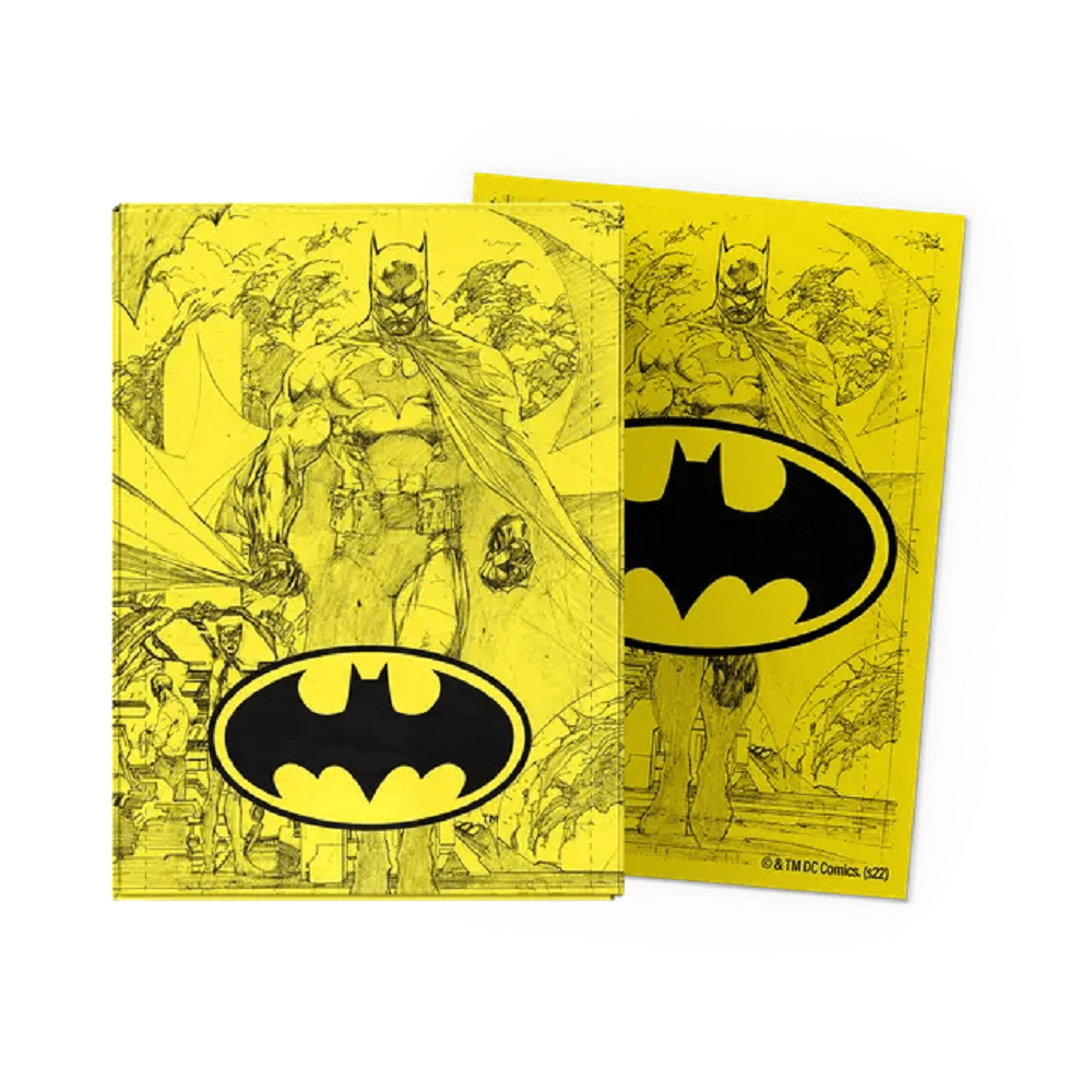 Dragon Shield: 100ct Standard Size Batman Core Dual Matte Art Sleeves - Collector Store LLC
