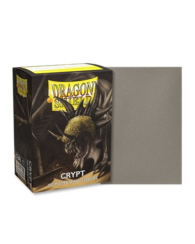 Dragon Shield: 100ct Standard Size Dual Matte Crypt Sleeves - Collector Store LLC