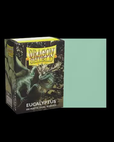 Dragon Shield: 100ct Standard Size Dual Matte Eucalyptus Sleeves - Collector Store LLC