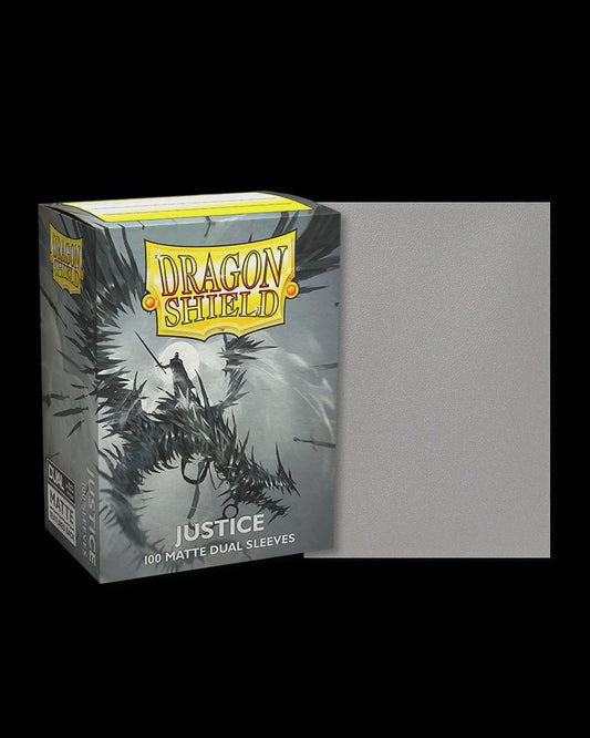 Dragon Shield: 100ct Standard Size Dual Matte Justice Sleeves - Collector Store LLC