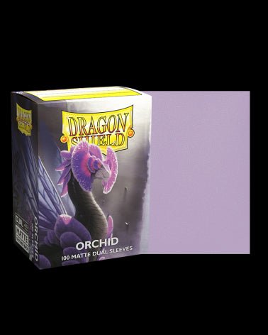 Dragon Shield: 100ct Standard Size Dual Matte Orchid Sleeves - Collector Store LLC