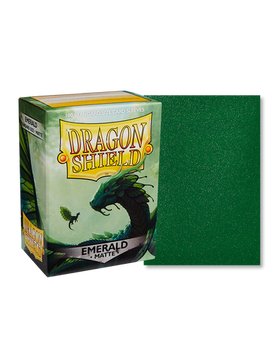 Dragon Shield: 100ct Standard Size Matte Emerald Sleeves - Collector Store LLC