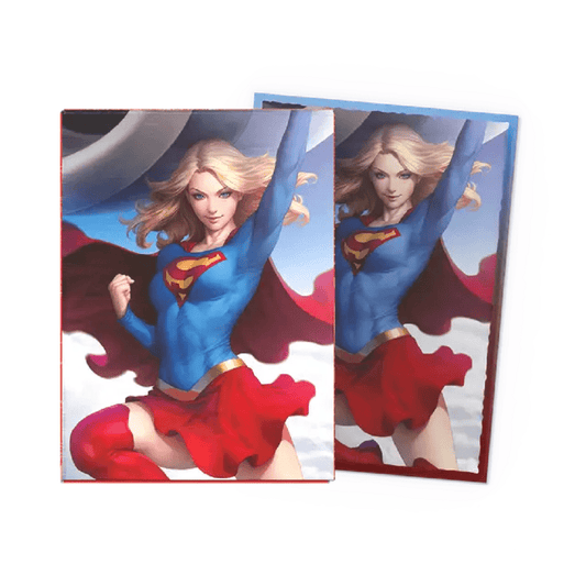 Dragon Shield: 100ct Standard Size Supergirl Art Sleeves - Collector Store LLC