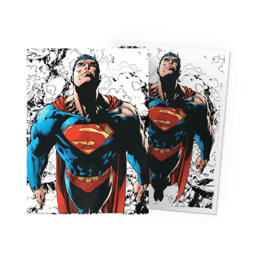 Dragon Shield: 100ct Standard Size Superman (Full Color Variant) Dual Matte Art Sleeves - Collector Store LLC